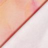 Dżersej wiskozowy we wzór marmurkowy – brzoskwinia,  thumbnail number 4